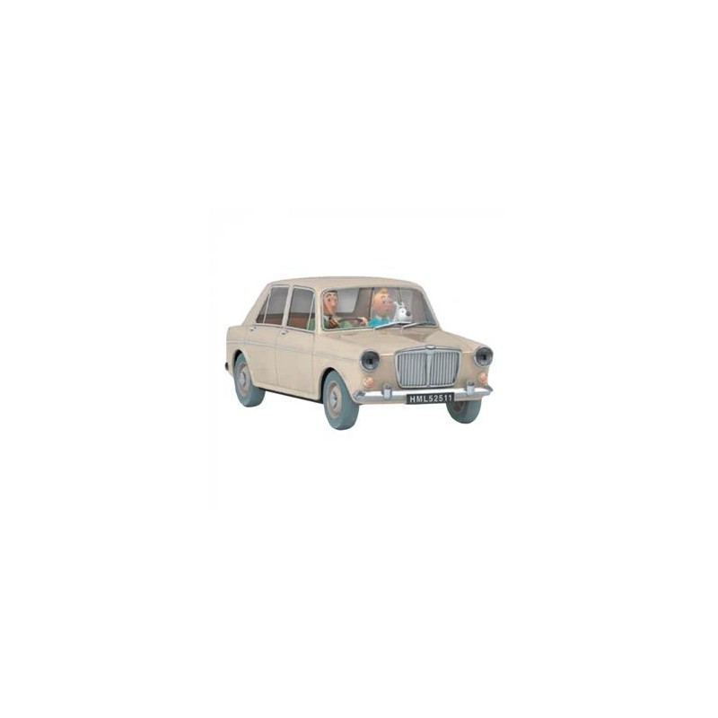 Tintin - 1:24 Modellbil 67 - Liftarens MG Tintin - 1:24 Modellbil 67 - Liftarens MG