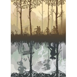 The Hobbit - Parchment map, Pergament karta