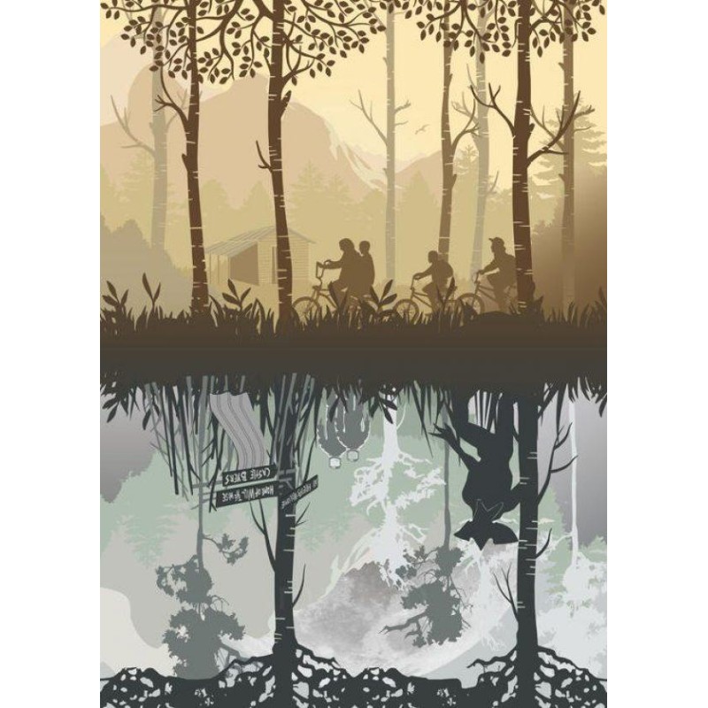 The Hobbit - Parchment map, Pergament karta The Hobbit - Parchment map, Pergament karta