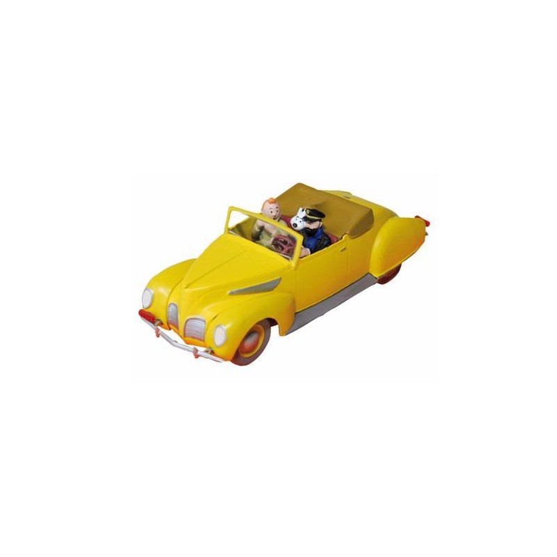 Tintin - Haddocks Lincoln Zephyr convertible Tintin - Haddocks Lincoln Zephyr convertible