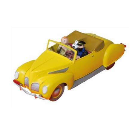 Tintin - Haddocks Lincoln Zephyr convertible
