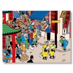 Poster - Dupont och Dupont i Kina