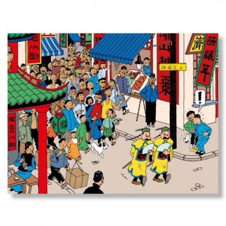 Poster - Dupont och Dupont i Kina