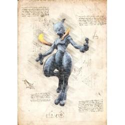 The Hobbit - Parchment map, Pergament karta