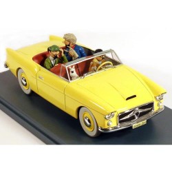 Tintin - 1:24 Modellbil 24 - Borduria Convertible