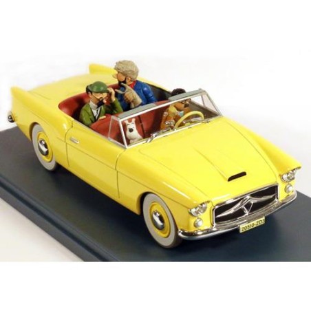 Tintin - 1:24 Modellbil 24 - Borduria Convertible