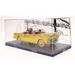 Tintin - 1:24 Modellbil 24 - Borduria Convertible