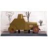 Tintin - 1:24 Modellbil 42 - Pansarbil