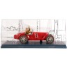 Tintin - 1:24 Modellbil 41 - Bugatti - Bobby Smiles
