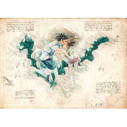 The Hobbit - Parchment map, Pergament karta