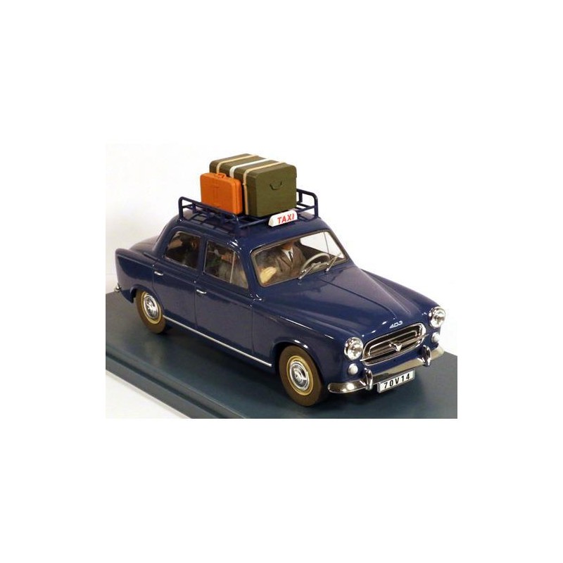 Tintin - 1:24 Modellbil 37 - Marlinspike Taxi Tintin - 1:24 Modellbil 37 - Marlinspike Taxi