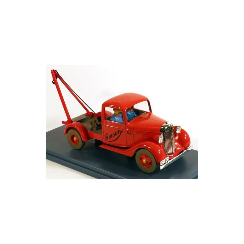 Tintin - 1:24 Modellbil 33 - Tow Simoun Tintin - 1:24 Modellbil 33 - Tow Simoun