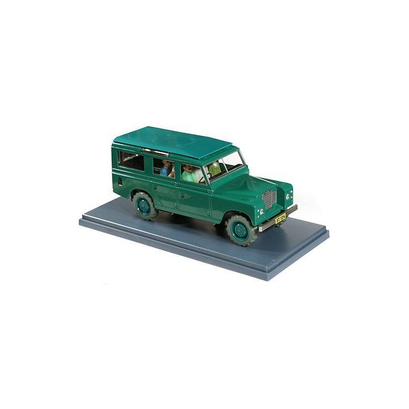 Tintin - 1:24 Modellbil 57 - Trenxcoatl Land Rover Tintin - 1:24 Modellbil 57 - Trenxcoatl Land Rover