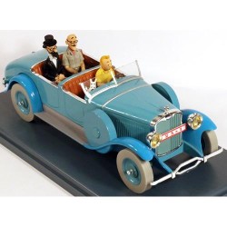 Tintin - 1:24 Modellbil 10 - Lincoln Model L