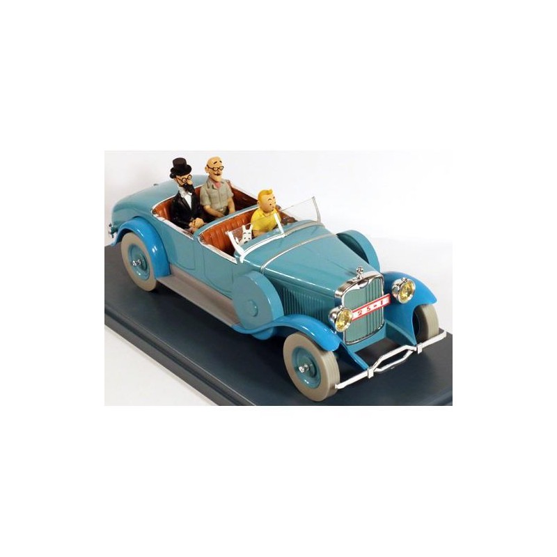 Tintin - 1:24 Modellbil 10 - Lincoln Model L Tintin - 1:24 Modellbil 10 - Lincoln Model L