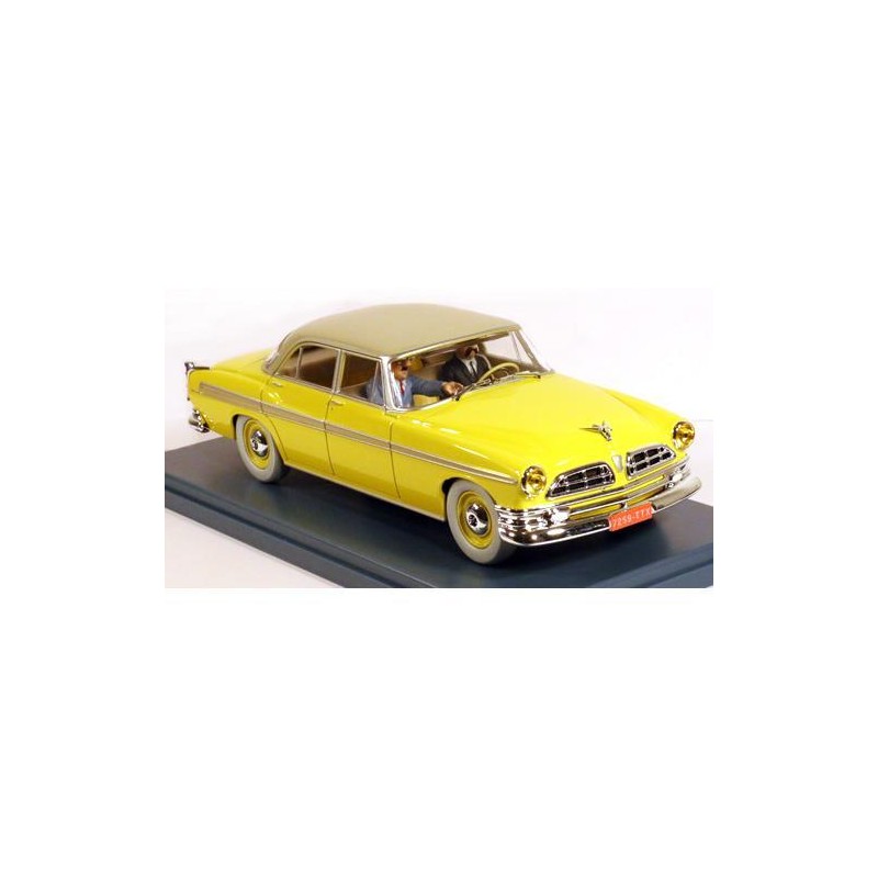 Tintin - 1:24 Modellbil 39 - Gul Chrysler Tintin - 1:24 Modellbil 39 - Gul Chrysler