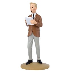 Tintin - Statyett - Hergé reporter