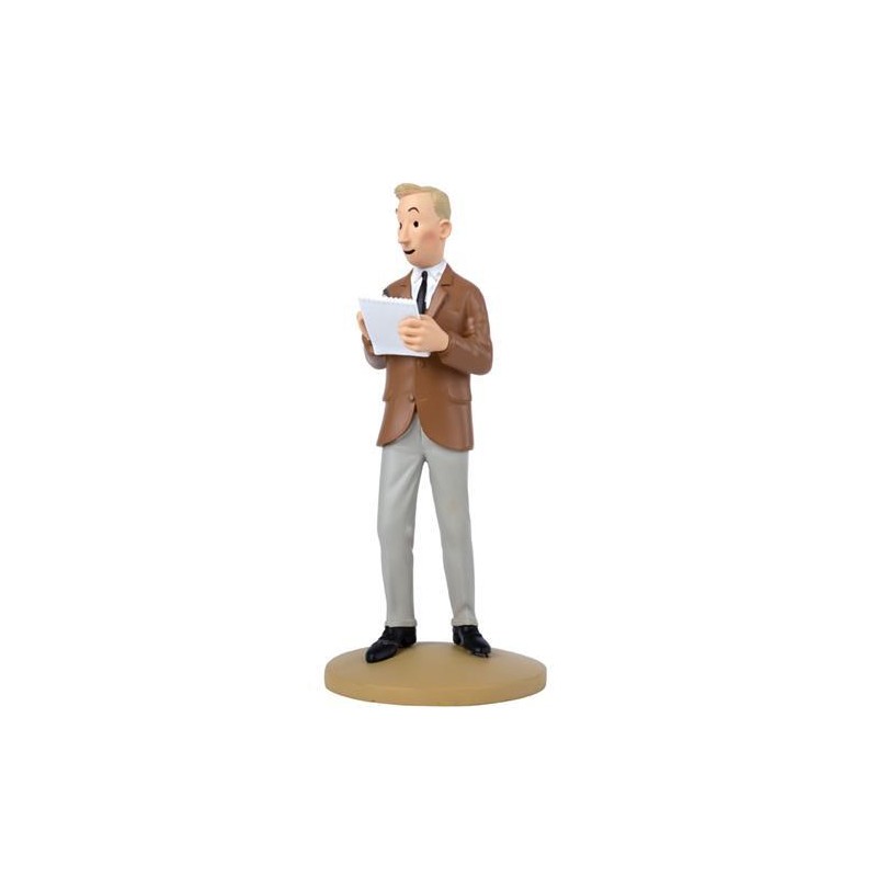 Tintin - Statyett - Hergé reporter Tintin - Statyett - Hergé reporter