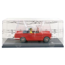 Tintin - 1:24 Modellbil 52 - Turist Röd bil