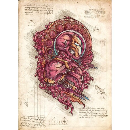 The Hobbit - Parchment map, Pergament karta