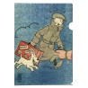 Tintin - Plastficka A4 - Tintin med bagage - Det sönderslagna örat