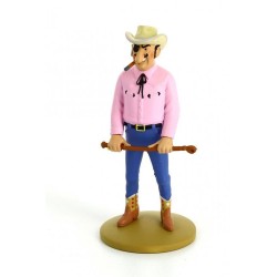 Tintin - Statyett - Rastapopoulos med piska