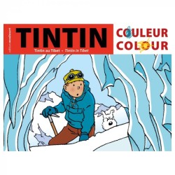 Tintin - Målarbok - Tintin i Tibet