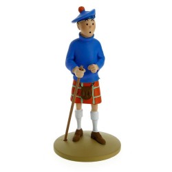 Tintin - Statyett - Tintin i kilt