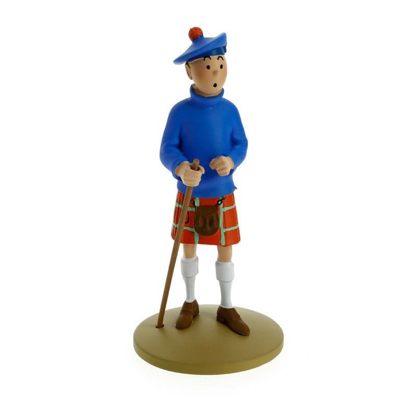Tintin - Statyett - Tintin i kilt Tintin - Statyett - Tintin i kilt