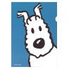 Tintin - Plastficka A4 - Milou, blå