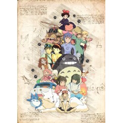 The Hobbit - Parchment map, Pergament karta