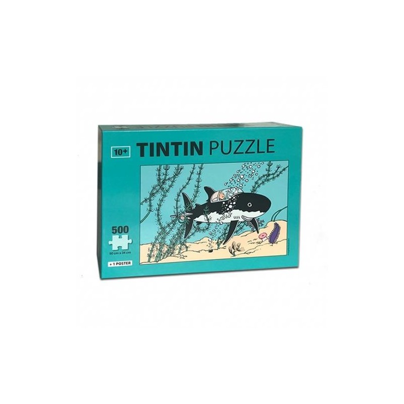 Tintin - Pussel - Hajubåten