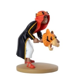 Tintin - Statyett - Abdallah med tigerhuvud