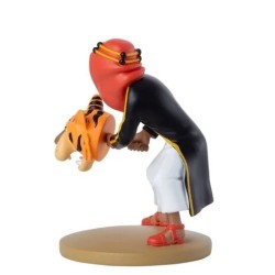Tintin - Statyett - Abdallah med tigerhuvud