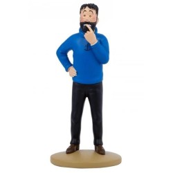 Tintin - Statyett - Haddock funderar