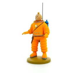 Tintin - Statyett - Tintin i rymddräkt