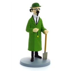Tintin - Statyett - Professor Kalkyl med spade