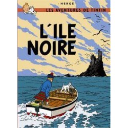Poster - Tintin L'Île Noire - Den svarta ön