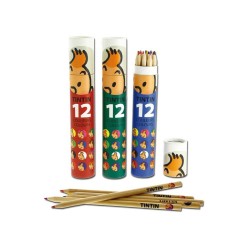 Tintin - Pennor 12 st - Blå box