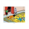 Tintin - Målarbok - Blå Lotus