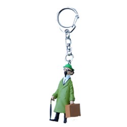 Tintin - Nyckelring i plast - Professor Kalkyl med koffert