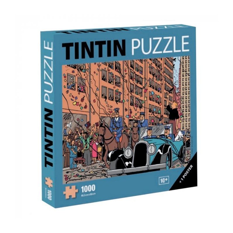 Tintin - Pussel - Parad - Tintin i Amerika