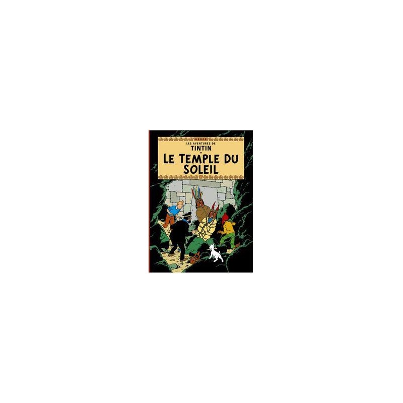 Poster - Tintin Le Temple du Soleil - Solens tempel Poster - Tintin Le Temple du Soleil - Solens tempel