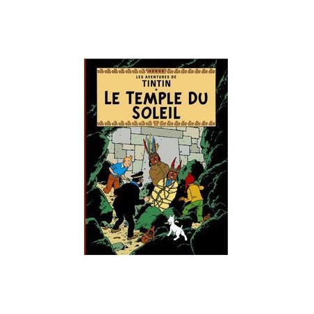 Poster - Tintin Le Temple du Soleil - Solens tempel