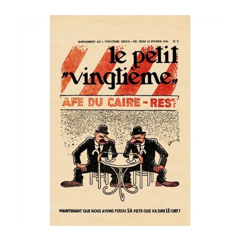 Poster - Le Petit Vingtième: Faraos Cigarer (1933) Poster - Le Petit Vingtième: Faraos Cigarer (1933)