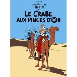Poster - Tintin Le Crabe aux Pinces d'Or -Krabban med guldklorna