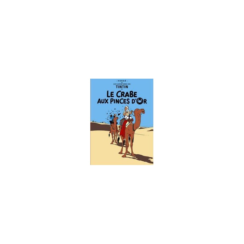 Poster - Tintin Le Crabe aux Pinces d'Or -Krabban med guldklorna Poster - Tintin Le Crabe aux Pinces d'Or -Krabban med guldklorna
