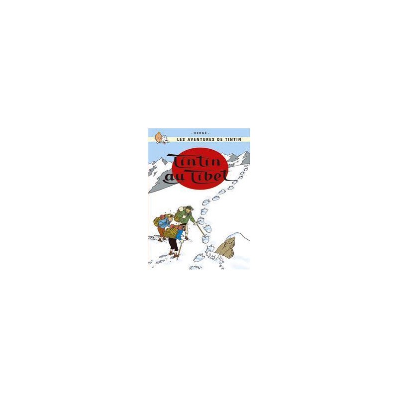 Poster - Tintin au Tibet - Tintin i Tibet Poster - Tintin au Tibet - Tintin i Tibet