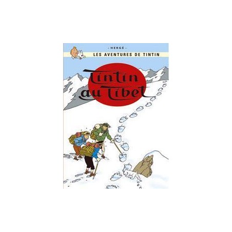 Poster - Tintin au Tibet - Tintin i Tibet