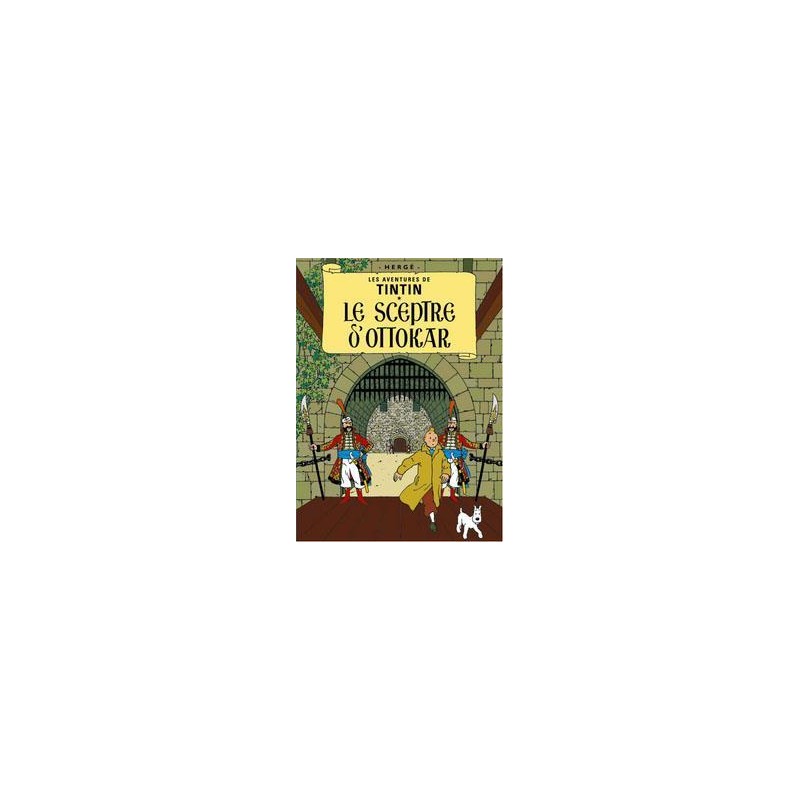 Poster - Tintin Le Sceptre d'Ottokar - Kung Ottokars spira Poster - Tintin Le Sceptre d'Ottokar - Kung Ottokars spira